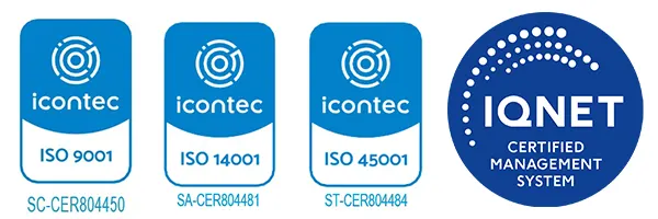 Sellos Trinorma ISO Códigos Certificación